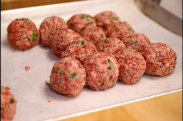 How to make classic Italian Meatballs