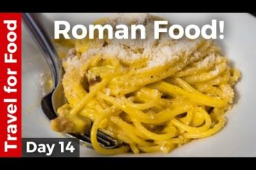 Italian Food - AMAZING ROMAN FOOD and Attractions in Rome, Italy!
