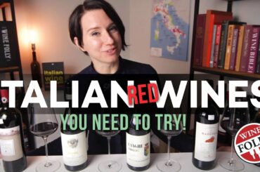 5 Italian Red Wines You Must Try!