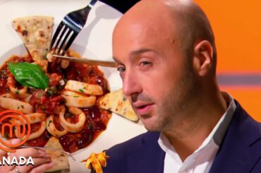 Joe Bastianich Critiques Italian Dishes | MasterChef Canada | MasterChef World