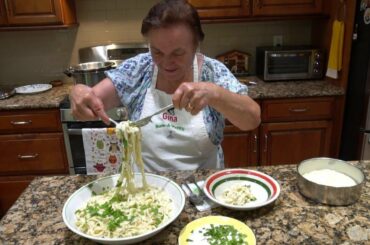 Italian Grandma Makes Fettuccine Alfredo