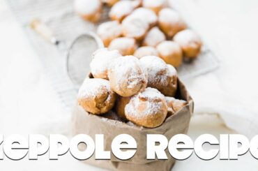 Zeppole Recipe // The Most Delicious Italian Donuts Ever