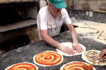 Food in Rome - Wood Fired Pizza - Italy