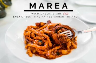 Eating at Marea NYC | Two Michelin Stars, “Best Italian Restaurant in NYC”