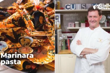 MARINARA PASTA (Pasta with seafood: Italian recipe)