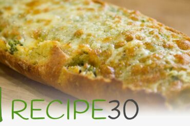 Italian cheesy garlic bread recipe