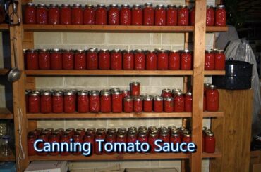 Italian Grandma Makes Canned Tomato Sauce