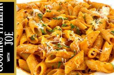 How to Make Vodka Sauce with Penne Pasta Cooking Italian with Joe