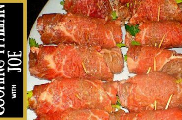 How to Make World’s Best Braciole Recipe Cooking Italian with Joe