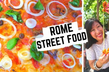 STREET FOOD in ITALY | What to eat in ROME | ROME street food tour