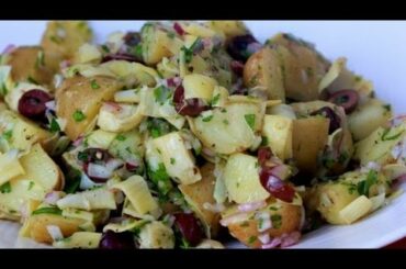 ITALIAN-STYLE POTATO SALAD RECIPE | easy healthy mayo-free potato salad