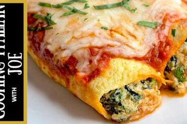 How to Make World’s Best Manicotti Cooking Italian with Joe