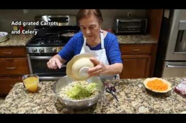 Italian Grandma Makes Thanksgiving Stuffing