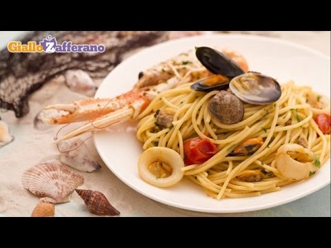 Seafood spaghetti – recipe Seafood spaghetti - recipe