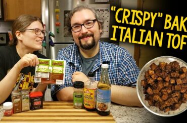 Recipe: “Crispy” Baked Italian Tofu (Oil-Free, Vegan)