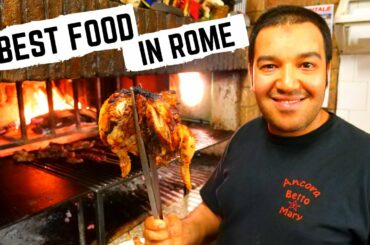 What to eat in ROME, ITALY | Roman FOOD TOUR - Pizza, Rome street food, Pasta | Italian FOOD