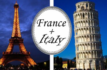 FRENCH Cafe Music + ITALIAN Restaurant Music : Romantic French Music / Traditional Music from Italy