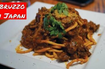 JAPANESE EAT ITALIAN FOOD | Abruzzo in Japan | Tokyo Food (ITALY in Shinjuku)