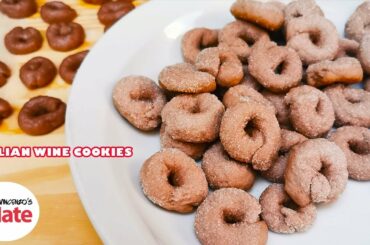 How to Make WINE COOKIES (Italian Biscotti) | Taralli al Vino