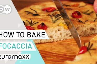Baking Bread – Focaccia Recipe from Italy | Baking Tutorial