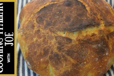How to Make Bread Homemade No Knead Cooking Italian with Joe