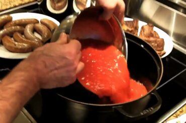 "Sunday Sauce" - Ragu Napolitano with Italian Sausage and Pasta Recipe