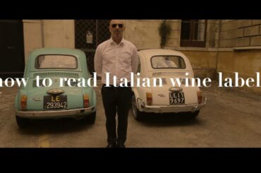 How to read an Italian wine label