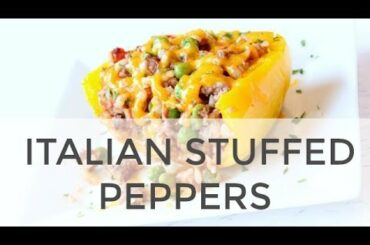 Stuffed Peppers Recipe | How To Make Healthy Italian Stuffed Peppers Recipe