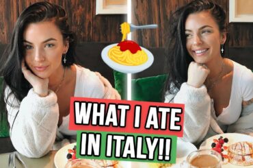 WHAT I EAT On HOLIDAY! BEST VS. WORST ITALIAN FOOD!