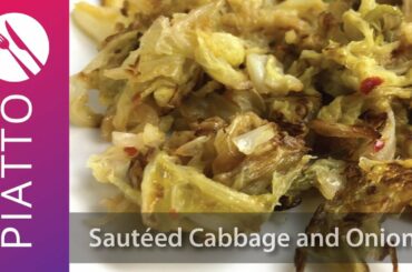 Sautéed Cabbage and Onions | Italian Savoy Cabbage Recipe