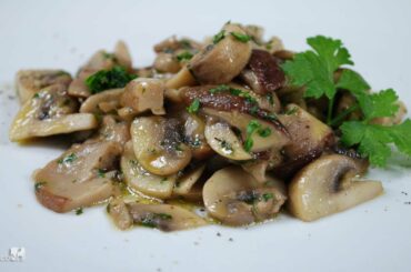 Sauteed Mushrooms - traditional italian recipe