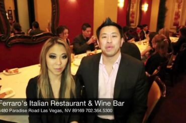 Best Italian Restaurant Las Vegas; Ferraro's Italian Restaurant & Wine Bar
