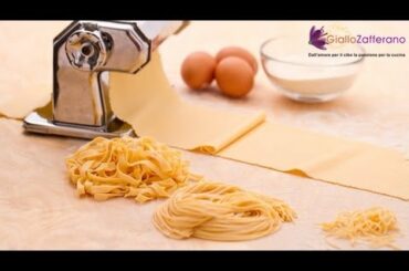 Fresh egg pasta ( pasta all'uovo ) Italian recipe