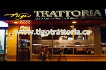 Tigo Trattoria,Rustic italian cuisine, fine italian dining in Woodbridge