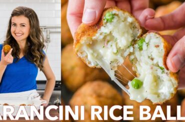 How To Make Arancini Rice Balls  - Italian Classic Recipe