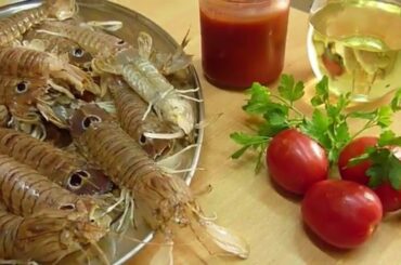 Mantis Shrimp Recipes With Spaghetti Italianfood #food