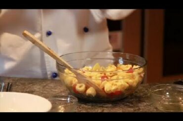 Three-Cheese Tortellini Pasta Salad : Italian Eating