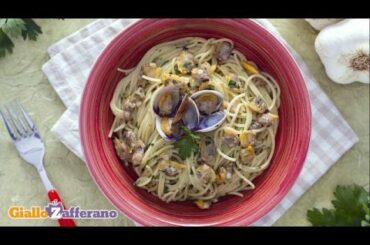 Spaghetti with clams - Italian recipe