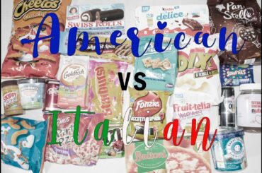 Best American VS Italian Food Challenge !!! Azzurra