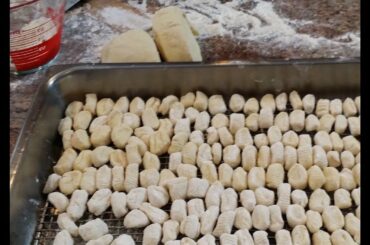 Making Gnocchi with Ricotta Cheese and Truffle Sauce Cooking Italian with Joe
