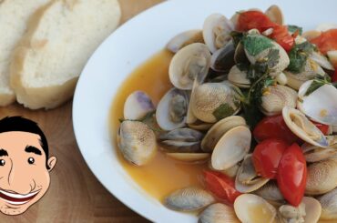 STEAMED CLAMS RECIPE | Vongole Recipe | Italian Recipes
