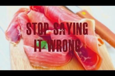 Stop Saying It Wrong: Italian Food Words