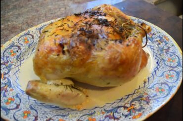 Making Roasted Chicken with Rosemary Cooking Italian with Joe