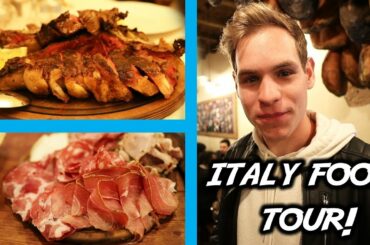 ITALY FOOD TOUR - BEST Florence Walking FOOD TOUR!