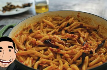 Pasta Alla Norma | Sicilian Eggplant Pasta Recipe | Italian Eggplant Recipe