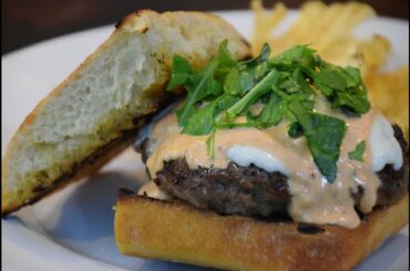 A Damn Great Cheese Burger Cooking Italian with Joe