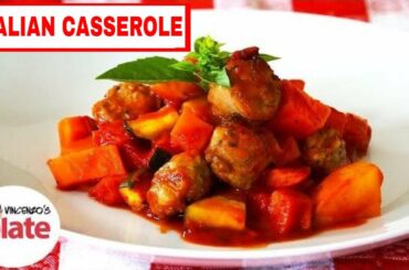 ITALIAN SAUSAGE CASSEROLE RECIPE | Italian Sausages and Potatoes | Italian Food