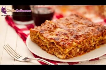 Lasagna bolognese - original Italian recipe