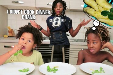 COOKING ITALIAN FOOD (TROFIE AL PESTO) & PRANK