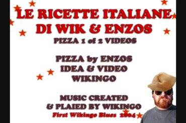 Italian Recipes - How Make Homemade Pizza's Dough - Come fare la pizza 1-2